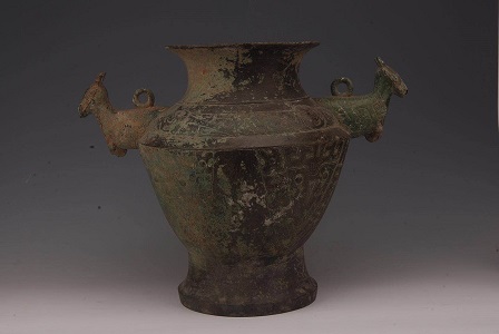 西周兽耳蝉纹铜尊（宾阳县文物管理所藏）    守护历史 守护西周礼乐的文明象征.jpg