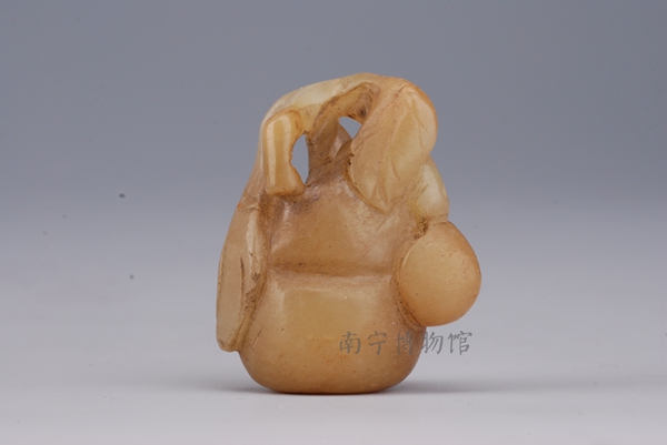 清“福禄万代”葫芦形珮（坠）